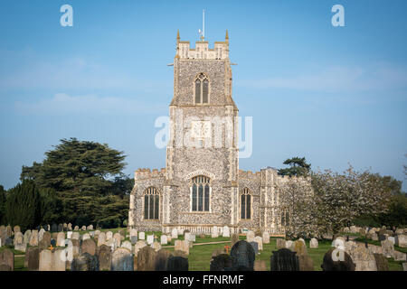 Chiesa di San Giovanni Evangelista, Loddon, Norfolk Foto Stock