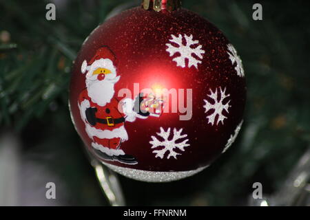 Pallina di natale Foto Stock