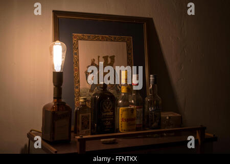 Indian-tema classico house bar Foto Stock