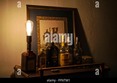 Indian-tema classico house bar Foto Stock