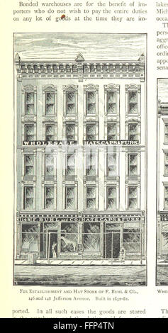 35 di "La storia di Detroit e Michigan o, la metropoli illustrato, etc' Foto Stock