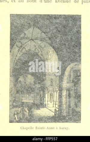 Questo libro d'epoca descrive un viaggio da Lorient a Tolone, che copre sia i viaggi marittimi che quelli terrestri. È illustrato, fornendo una visione visiva degli aspetti geografici e culturali del percorso intrapreso durante il viaggio in Francia. Foto Stock