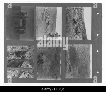 Questo volume, 'Fondo. Canadian Official War Photos, volume 1', mostra le fotografie ufficiali di guerra canadesi di importanti eventi militari storici, fornendo la documentazione visiva delle esperienze belliche. Foto Stock