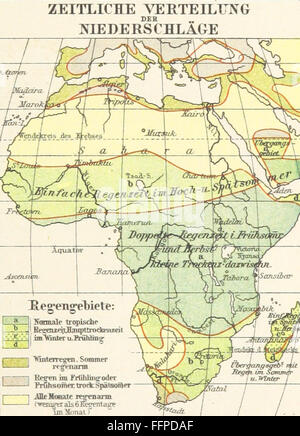 *Afrika* è un'opera in lingua tedesca che offre una panoramica generale della geografia, dei popoli, delle culture e delle risorse naturali dell'Africa. Il libro fornisce un'esplorazione approfondita delle diverse regioni e storie del continente. Foto Stock