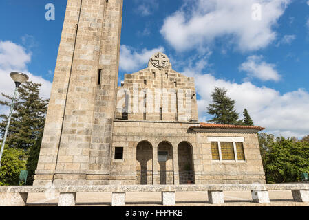 Monte de Santa Catarina o il monte Penha Church, Guimaraes, Portogallo Foto Stock