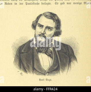 Questo libro in lingua tedesca copre gli eventi della Rivoluzione tedesca del 1848-1849, compresi i movimenti politici e sociali che hanno plasmato la Germania moderna. Include illustrazioni e offre approfondimenti sull'impatto della rivoluzione sulla società tedesca. Foto Stock