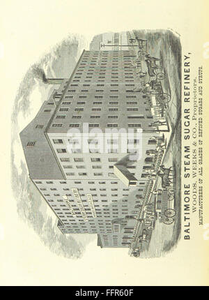 Questo libro fornisce una panoramica storica di Baltimora, che copre la sua storia passata e le risorse attuali. Esplora lo sviluppo della città, l'evoluzione culturale e i punti di riferimento chiave nel tempo. Foto Stock