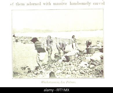 "Round the Black Man's Garden" è un libro di viaggio illustrato che racconta i viaggi dell'autore attraverso l'Africa. Il libro descrive in dettaglio le esperienze e i paesaggi incontrati durante il viaggio, fornendo informazioni sulle diverse culture e ambienti del continente africano. Foto Stock