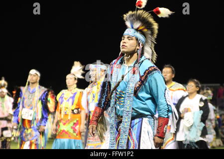 Shakopee Mdewakanton Sioux Comunità Wacipi Pow Wow, Native American dance festival - 20/08/2011 - Stati Uniti / MINNESOTA Foto Stock