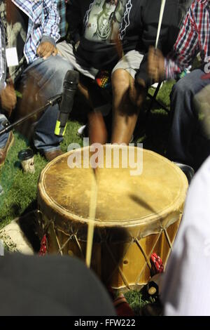 Shakopee Mdewakanton Sioux Comunità Wacipi Pow Wow, Native American dance festival - 21/08/2011 - Stati Uniti / MINNESOTA Foto Stock