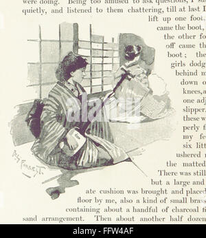 "A Ramble Round the Globe" è un libro di viaggio che offre un resoconto personale del viaggio dell'autore in tutto il mondo. Con illustrazioni, tra cui un ritratto, il libro d'epoca descrive in dettaglio le culture, i luoghi di interesse e le esperienze incontrate in vari paesi e regioni. Foto Stock
