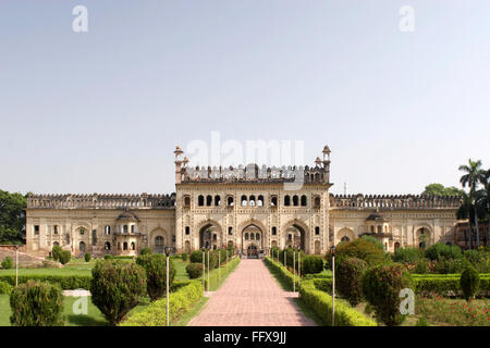 Ingresso di Bada Imam Wada gate a Lucknow , Uttar Pradesh , India Foto Stock