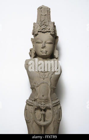 Vishnu , decimo secolo d.c. , Vaishnav culto , periodo Kalchurian trovati a Jabalpur , Madhya Pradesh , India Foto Stock