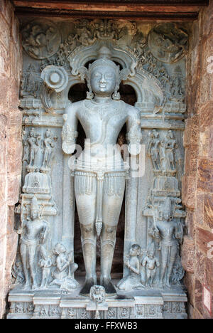 Statua del dio Sole a Konarak sun temple , Konarak , Orissa , India Patrimonio mondiale Foto Stock