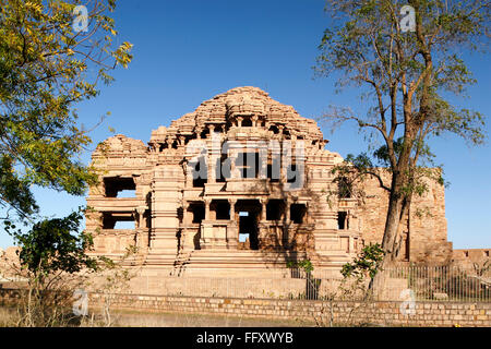 Aad 129341 - sas bahu tempio , gwalior , Madhya Pradesh , India Foto Stock