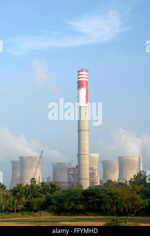 Potenza termica II stazione di Neyveli Lignite Corporation Limited NLC , Tamil Nadu , India Foto Stock