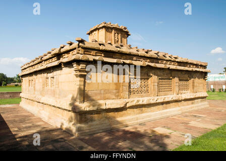 Lad Khan tempio di Aihole , Karnataka , India Foto Stock