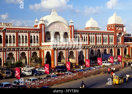 Stazione ferroviaria di Egmore, Chennai Egmore, Madras Egmore, Chennai Elumbur, stazione ferroviaria, Madras, Chennai, Tamil Nadu, India Foto Stock