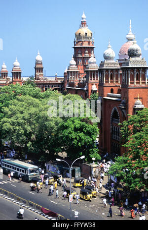 High Court ; Madras ; Chennai ; Tamil Nadu ; India ; Asia Foto Stock