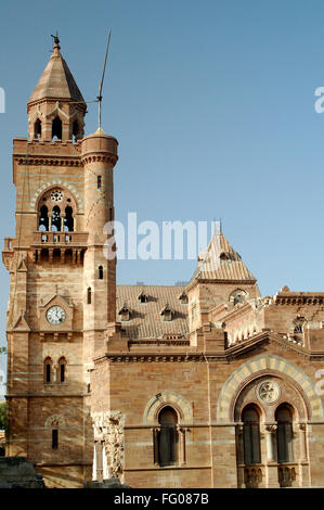 Rovinata nel terremoto 2001 , la Torre dell Orologio In Darbargarh Bhuj Kutch , Gujarat , India Foto Stock