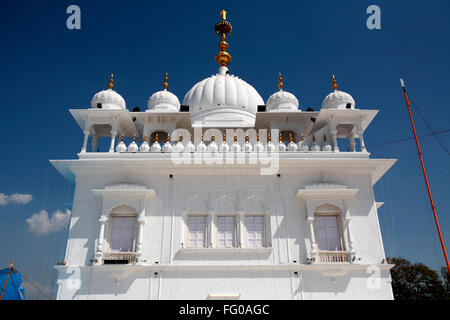 Anandpur Sahib gurudwara nel distretto di Rupnagar in Punjab ; India Foto Stock