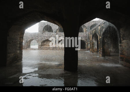 Golconda fort di Hyderabad, Andhra Pradesh India Asia Foto Stock