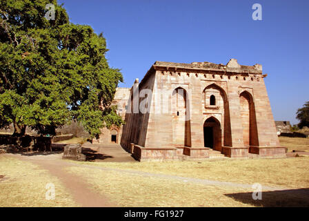 Hindola Mahal , Mandu , Quartiere Dhar , Madhya Pradesh , India Foto Stock