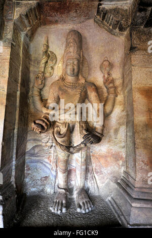 Grotta Paravasudeva Badami Bagalkot Karnataka India Asia Ott 2010 Foto Stock