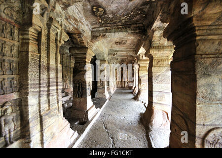 Tirthankara Jain Grotta Bagalkot Badami Karnataka India Asia Ott 2010 Foto Stock