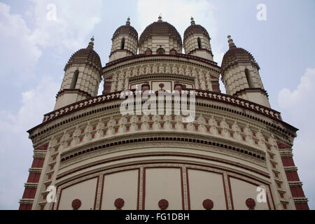 Dakshineshwar Kali Temple Calcutta Kolkata West Bengal India Foto Stock