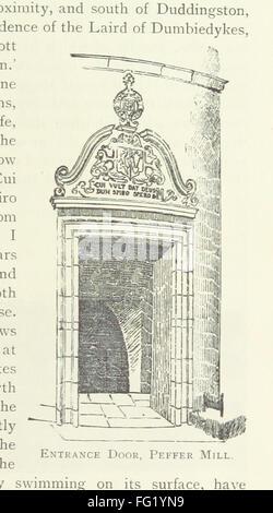 La "guida a Craigmillar e ai suoi dintorni" fornisce un'esplorazione dettagliata di Craigmillar, un sobborgo di Edimburgo, Scozia. Il libro include cinquantasette illustrazioni, che offrono approfondimenti sulla storia, l'architettura e i luoghi di interesse della zona. Foto Stock