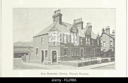 Questa recensione illustrata di dover fornisce una guida locale per turisti e residenti, che copre negozi, luoghi di interesse e attrazioni della zona. Foto Stock