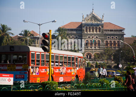 Polizia di Stato sede ; Bombay ; Mumbai ; Maharashtra ; India 25 12 2009 Foto Stock