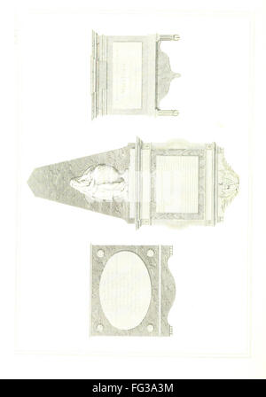 Questo libro fornisce un dettagliato resoconto storico e descrittivo dei monumenti e delle lapidi che si trovano nella Chiesa di San Nicola, Newcastle-upon-Tyne, Inghilterra. Foto Stock