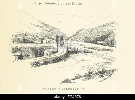 "Les Fleuves de France" offre un resoconto illustrato dei fiumi francesi, compreso il fiume Rhône. Il libro presenta 168 disegni di A. Chapon, che forniscono una storia visiva e descrittiva dei fiumi francesi. Foto Stock