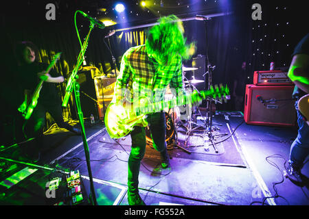 Febbraio 11, 2016 - piuttosto vizioso eseguire live at Dingwalls di Camden come parte del NME Awards mostra, 2016 © Myles Wright/ZUMA filo/Alamy Live News Foto Stock