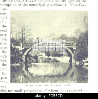 91 di "il memoriale della storia della città di New York dal suo primo insediamento per l'anno 1892. Edito da J. G. Wilson. [Con Foto Stock