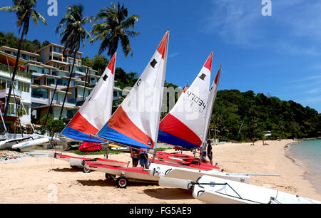 Thailandia Phuket Laem Panwa (Panwa Cape) Ao Yon beach Adrian Baker Foto Stock