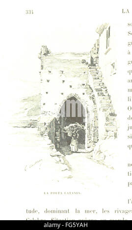 Questo libro francese esplora l'isola di Sicilia, offrendo impressioni sul suo presente e sul suo passato. È illustrato dall'autore, fornendo approfondimenti storici e contemporanei sulla cultura, i paesaggi e il significato storico dell'isola. Foto Stock