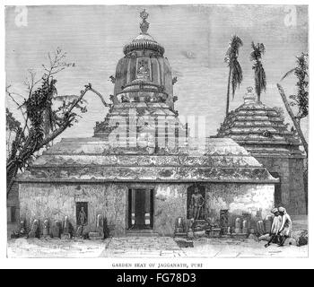 Lord Jagannath in bianco e nero