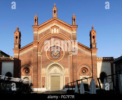 Geografia / viaggi, Italia, Lombardia, Milano, Brera, chiesa di Santa Maria dei Carmin, Additional-Rights-Clearance-Info-Not-Available Foto Stock