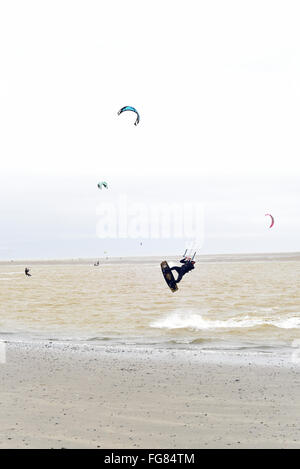 Luglio 13th, 2015 - Cayeux sur mer Foto Stock