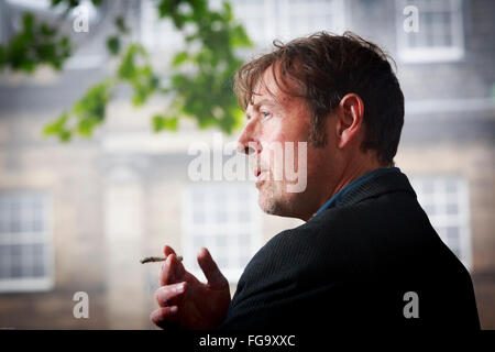 Edinburgh International Book Festival 2013 ritratto di D B C Pierre a Charlotte Square Garden Pic da pak@ Mera Foto Stock