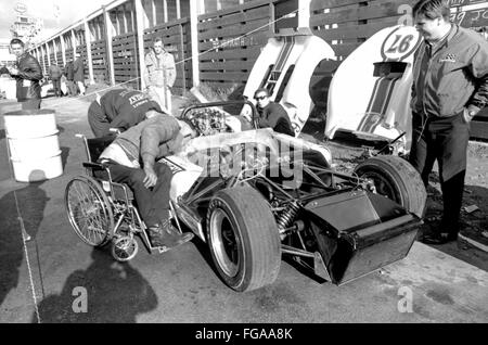 L'inizio del Motorsport e formale e Grand Prix racing in Canada nella gara di Mosport via vicino Bownmanville, Ontario,1960 Foto Stock