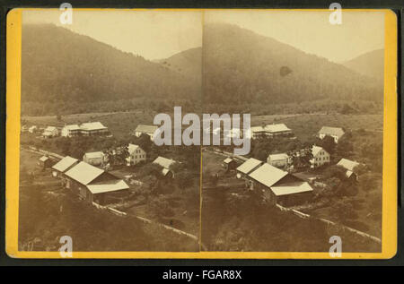 Residence di Henry Andreason, Bollitore Creek, Potter Co., Pa, da J. B. Bergstresser Foto Stock