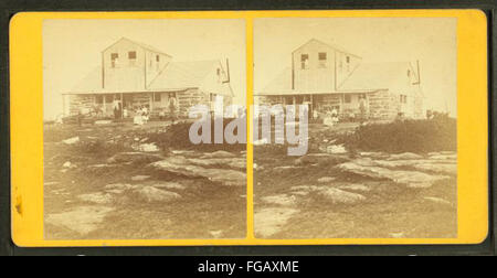 Casa del vertice, Wachusett mountain, da J. C. Moulton Foto Stock