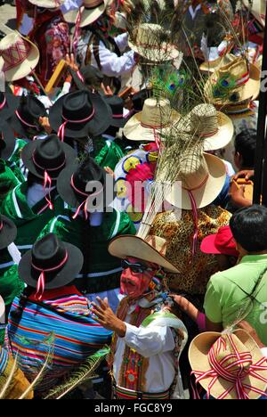 Arequipa, Perù celebrazione di Pasqua in San Agustin Chiesa in Arequipa Foto Stock