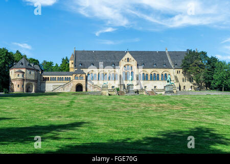 Palazzo Imperiale (Kaiserpfalz), Goslar, Harz, Bassa Sassonia, Germania, Patrimonio Mondiale dell Unesco Foto Stock