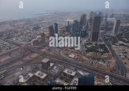downtown Dubai Foto Stock