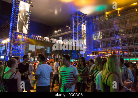 Blue Balls Festival di Lucerna 2015 Foto Stock